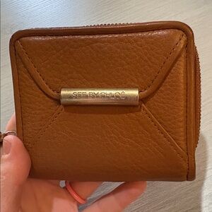 See By Chloe Tan Leather Wallet‎
